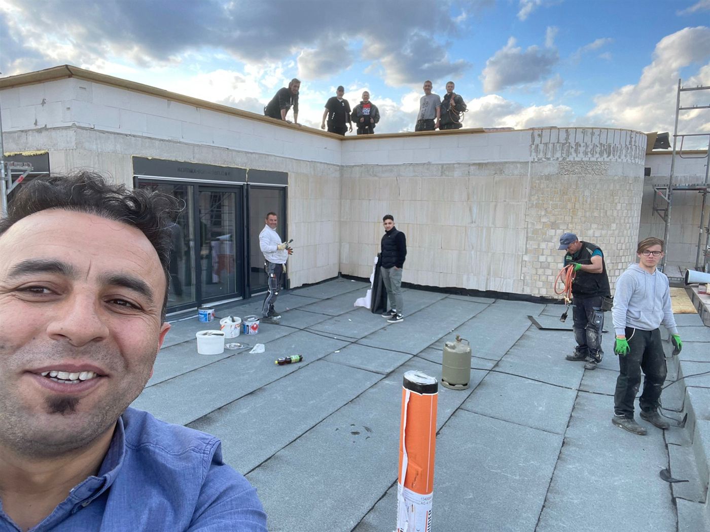 Der Chef bei der Arbeit