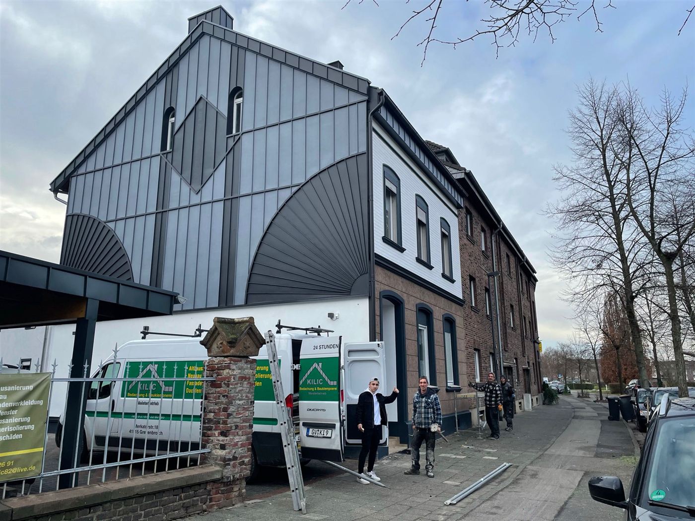Fassadenverkleidung Lindenstraße